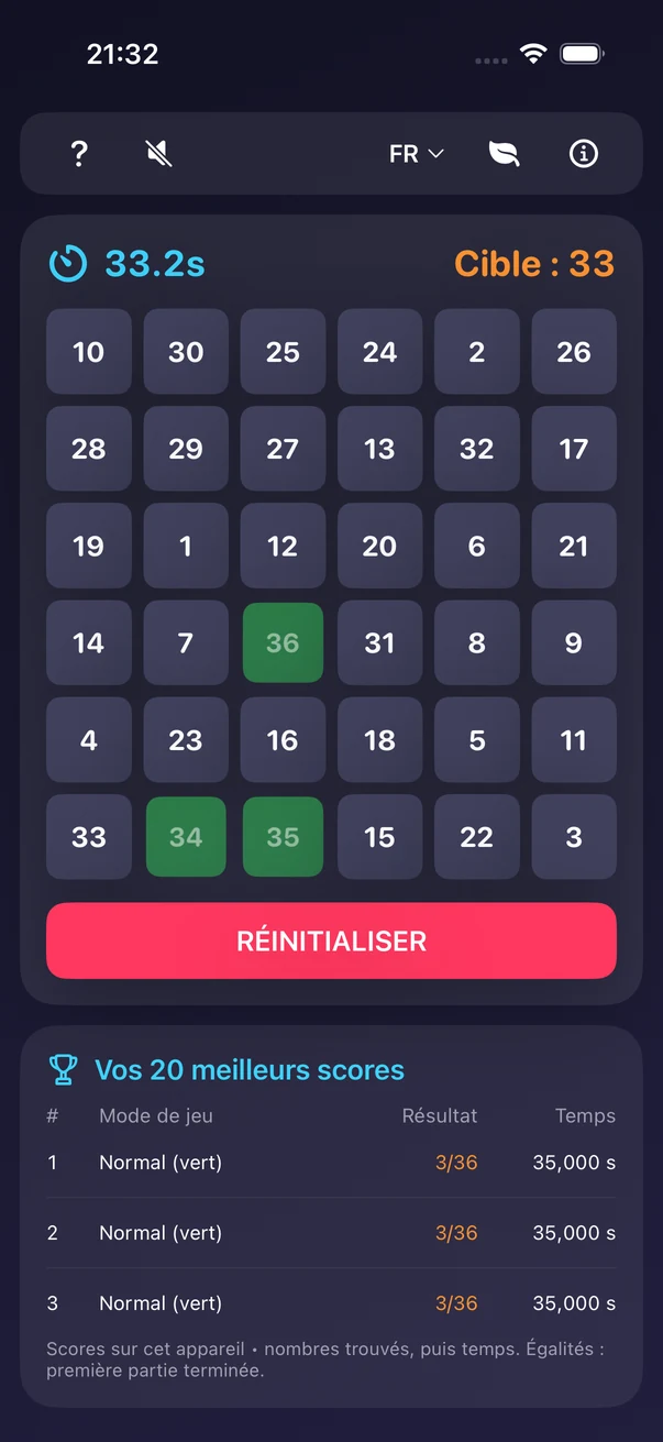 Game in progress